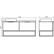 ����� COMFORTY �����-120-1(1200�645�520) � ���������, �����������, ��� �������� 00-00008905