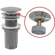 ������ ��� ����������� Alcaplast A392C click/clack 1 1/4", ������ � �������� ������