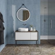 Раковина KERAMA MARAZZI AMAREMARE Artbasin Sabbia накладная, 500х366х180, белая гл. SA.wb.50\WHT