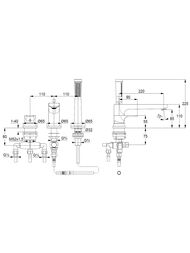 ��������� KLUDI ZENTA SL ��� ���� ����� �������������, 3 ���������, �����, ���� 484480565