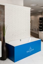 Ванна квариловая Villeroy & Boch OBERON 2.0 (1700х750х470) с ножками, белая UBQ170OBR2DV-01