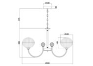 ������ Freya Degni (���� �����) FR6026PL-06CH, 4000 K, 82 Ra, 220/240 V, IP20,����