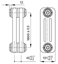 �������� �������� IRSAP TESI 3 ������������� (567�900�101) 20 ������, ���.�����. 3/4", ������