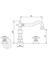 ��������� ��� �������� Migliore ARCADIA �� 3 ���������, ������ ML.ARC-8312.DO
