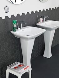 Раковина подвесная ArtCeram Jazz 700х480х160 белая JZL0040100