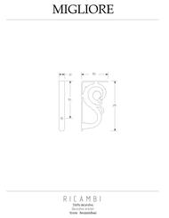 ������ ������������ ��� �������/������ ����� Migliore 20522 2 ��, ����