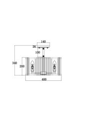 ���������� ���������� Maytoni Solar MOD087CL-04G, IP20, E14�6, ������