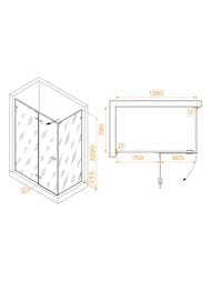 ������� ������ RGW Stilvoll SV-040B (1400�800�2000) �������., ������ �����. 8��/����. 353204048-14