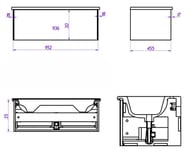 ����� ��� �������� La Fenice Terra Blu grigio 100 �� (952�455�355) ����� ������� FNC-01-TER-BG-100