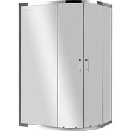 Душевой уголок CEZARES ECO (985-1000х785-800х1900) RH-2-100/80-C-Cr стекло прозр/хром