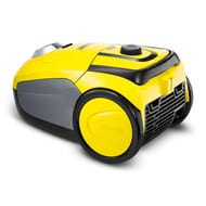 Пылесос KARCHER VC 2 для сухой уборки желтый/белый, 11981050/11980350