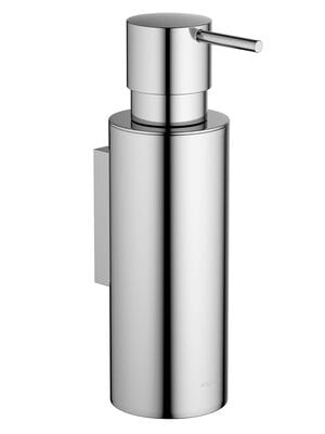 Дозатор для жидкого мыла Aquatek Оберон AQ4205CR подвесной, нержавеющая сталь, латунь, цвет: хром