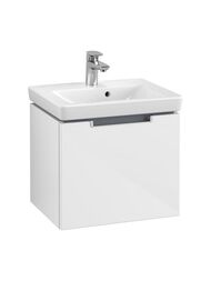 Тумба под умывальник Villeroy & Boch Subway 2.0 (485х379х420) подвесная, 1 ящик, бел глянец A68500DH — миниатюра 1