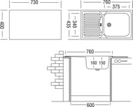 ����� ������� Ukinox Classic 760�435 ������� ����. ����� 0,5��, ���� 3 1/2, CLM 760.435 -GT5K 1R