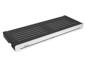 Полка RAVAK SLIM S 278х103 прямая, черный/хром X07P575