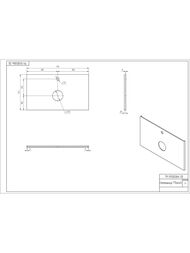 ���������� Cersanit Wood �� ������������� Spirit 800�450�20��, ���� ���� �������   64188