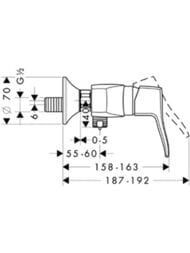!  Hansgrohe Metris Classic 31672  , , , 