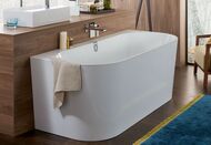 Ванна квариловая Villeroy & Boch OBERON 2.0 (1800х800х460) с ножками, белая UBQ180OBR9CD00V-01