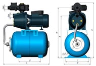 ������������� �������� ������� UNIPUMP ��������� JET 60 S-24 450 ��, 24 �, ����� 30�, 40 �/���