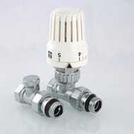 Комплект терморегулирующего оборудования для радиатора VALTEC прямой 1/2" VT.046.N.04