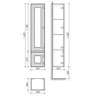 ����-����� SANCOS Very (350�300�1600) ���������, ��� ������, ������, ����� ������� PVR35RSM