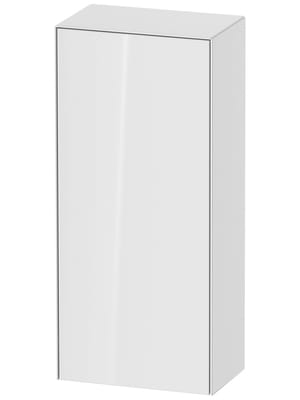 Шкафчик Duravit White Tulip 880х400х240 подвесной, 1 дверца, 2 полки, левый, белый гл. WT1322L8585