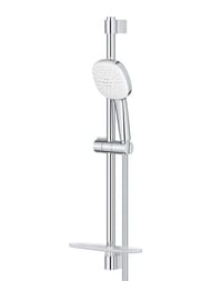 Душевой набор Grohe Tempesta Cube 110 (Штанга, шланг, лейка, полочка) 2 режима, хром 26907003 — изображение 2
