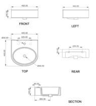 �������� ��������� GSG Like LKLAVBW45000 (450�440�140), ��� ��� ������, ����� ���������