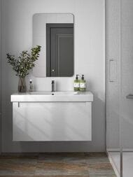 Плитка настенная KERAMA MARAZZI Бьянка (200х600) белая, матовая 60161 (кв.м.) — изображение 2