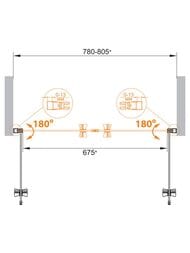 ������� ����� Cezares Eco 800�1900 ������ ����������/������� ���� ECO-O-B-2-80-C-Cr