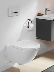 Унитаз подвесной Villeroy & Boch Subway 3.0 4670 TS 01 (370х560х360) TwistFlush с сиденьем микролифт