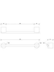 ������������������ Decor Walther STONE HTE30 ������ 300 ��, ����: �����/���� 0975054