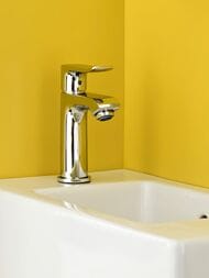 Смеситель Hansgrohe Metris 31186000 для раковины однорычажный, без сливного гарнитура, хром — изображение 2