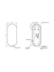 ������� Cersanit ECLIPSE smart 500x1220 � ����������, �������� 64150