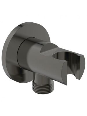 Держатель Ideal Standard IDEALRAIN настенный для лейки с подводом на воду резьба 1/2, серый BC807A5
