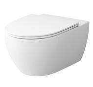 Унитаз подвесной AM.PM Awe 370х565х410 C111700WH безободковый FlashClean без сиденья