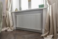 Радиатор стальной КЗТО Гармония А25 1-500 (534х801х55) 20 секций, 858Вт, нижнее прав.подкл, белый