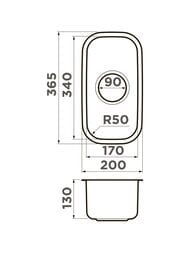  Omoikiri OMI 20-U IN (200365130)  ,   4997022