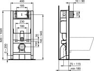  Ideal Standard PROSYS FREESTANDING 150 M    R009167