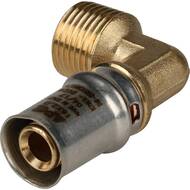 Угольник-переходник STOUT 1/2"Нх16 для металлопластиковых труб прессовой SFP-0011-001216