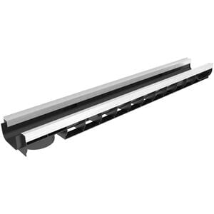 Лоток пластиковый усиленный DN 100 Gidrolica Standart Plus (1000х148х83) 2,4 л/сек арт.8034