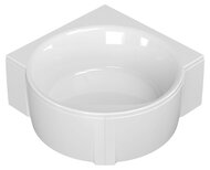Ванна акриловая CEZARES FI CORNER 160х160 угловая, симметричная FI CORNER-160-160-49