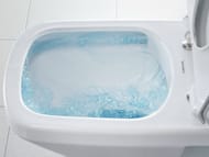 Унитаз подвесной DURAVIT DuraStyle 376х620х345 без ободка, для сиденья-биде SensoWash 2542590000