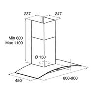 ������� JETAIR Tory P 60 INX (600�450) 700 �3/�, 140 ��, ����. ����� 68116911A