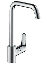 Смеситель Hansgrohe Focus M41 для кухни 260мм поворотный излив,для водонагр. открытого типа 31822000 — миниатюра 1