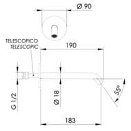 ����� ��������� Daniel Tokyo TK4704BL15, 190 ��, ������ �������