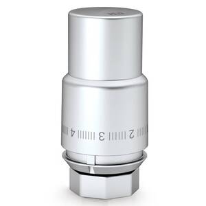 Термоголовка жидкостная ROYAL THERMO Design PRO М30х1,5 хром матовый RTO 7.0014