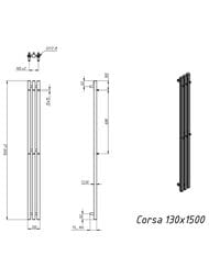 GROTA CORSA   130x1500  , . 