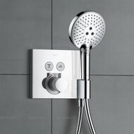 Смеситель Axor ShowerSelect 36712000 для душа встраиваемый, термостат, 2 потребителя, с держателем