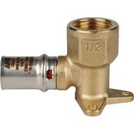 Водорозетка STOUT 1/2"х16 для металлопласт. труб, пресс, короткий SFP-0018-001216